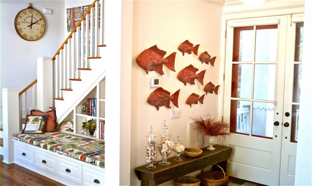 Flounder Iron Fish Sculpture  Handcrafted Coastal Decor by Chase Allen